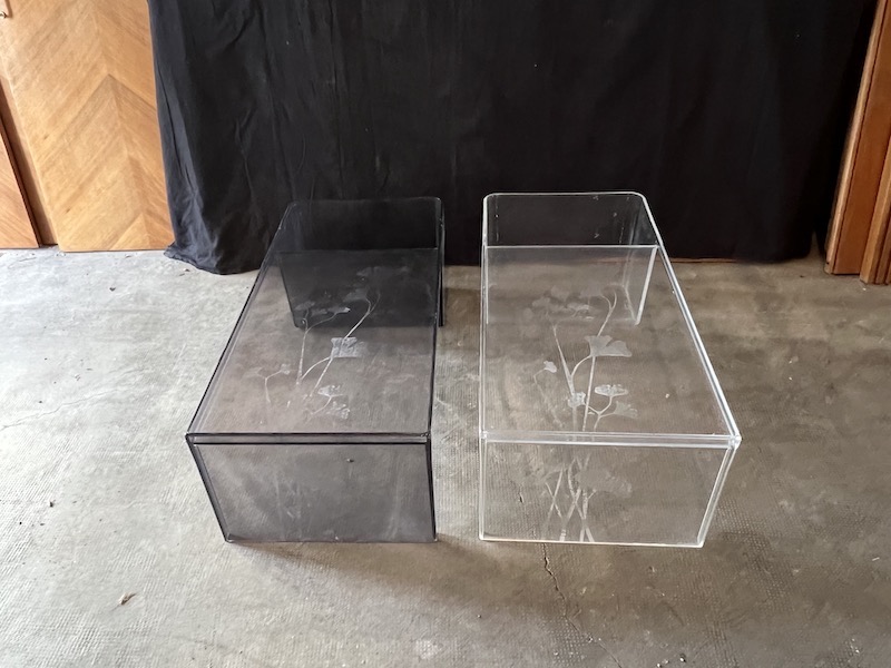 PAIR OF KATELL COFFEE TABLE